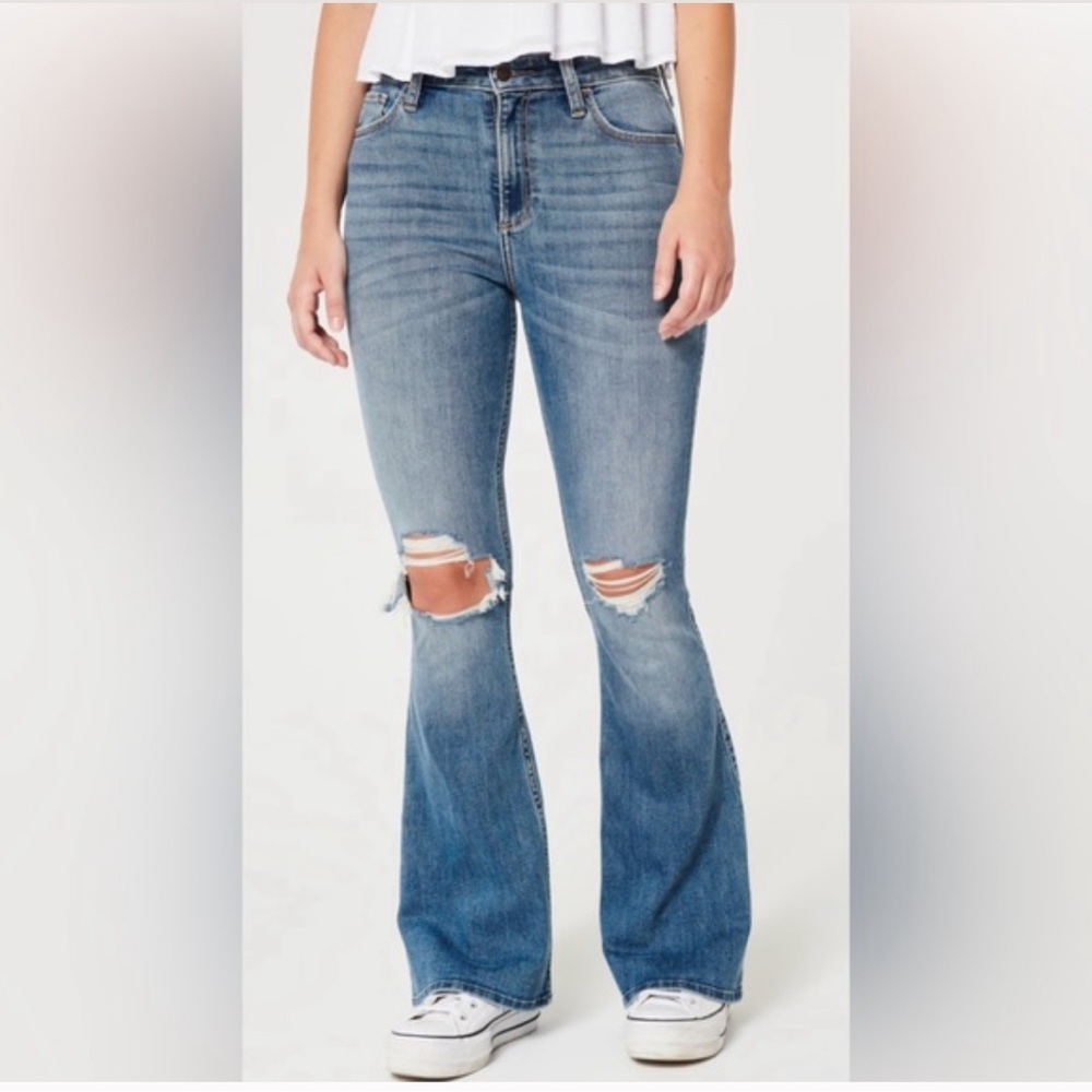 Hollister High Rise Vintage Flare NWT!